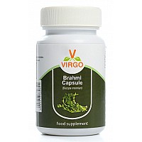 Брахми, Brahmi (Bacopa Monnieri) - За нормалното състояние на мозъка, памет и концентрация. 60 вег. капс, 400mg, екстракт 10:1, Вирго
