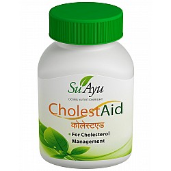 Холестейд, CholestAid - Понижава лошия холестерол и повишава добрия холестерол. 30капс, 500mg