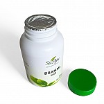 Брахми, Brahmi (Bacopa Monnieri) - За нормалното състояние на мозъка, памет и концентрация. 60 вег. капс, 400mg, екстракт 8:1, СуАю