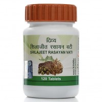 Дивя Шилажит Расаян Вати, Shilajeet Rasayan Vati - Мъжка мощ след 5 минути. 120таб, 300mg