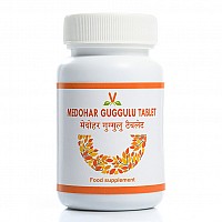 Медохар Гугул, Medohar Guggulu - Подкрепя нормалното тегло. 100таб, 500mg, Вирго