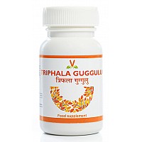Трифала Гугул, Triphala Guggul - Баланс за метаболизъм и мазнини, подкрепя ставите. 80таб, 500mg, Вирго