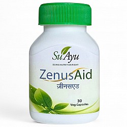 Зенусейд, ZenusAid - Спомага при безпокойство и тревоги. Подкрепя съня. За нормална памет и концентрация. 30 веган капс, 450mg